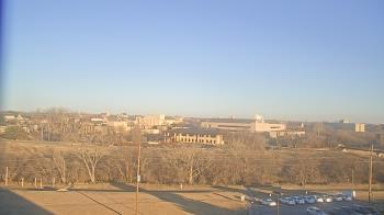 Weather camera view of Fort Hays State University.