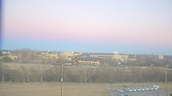 Weather camera view of Fort Hays State University.