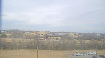Weather camera view of Fort Hays State University.