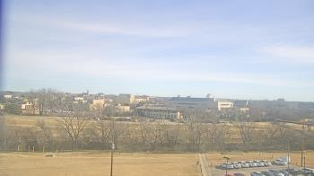 Weather camera view of Fort Hays State University.