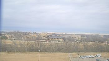 Weather camera view of Fort Hays State University.