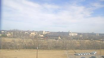 Weather camera view of Fort Hays State University.