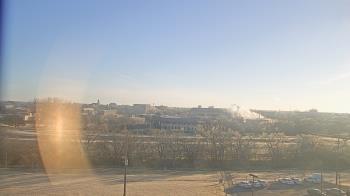 Weather camera view of Fort Hays State University.