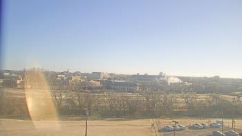 Weather camera view of Fort Hays State University.