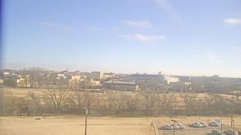 Weather camera view of Fort Hays State University.