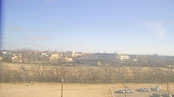 Weather camera view of Fort Hays State University.