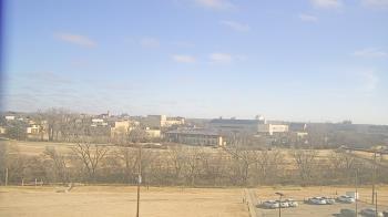 Weather camera view of Fort Hays State University.