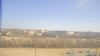 Weather camera view of Fort Hays State University.