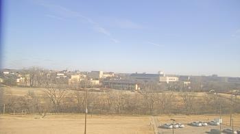 Weather camera view of Fort Hays State University.