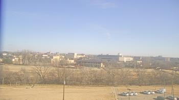 Weather camera view of Fort Hays State University.