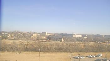 Weather camera view of Fort Hays State University.