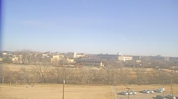 Weather camera view of Fort Hays State University.