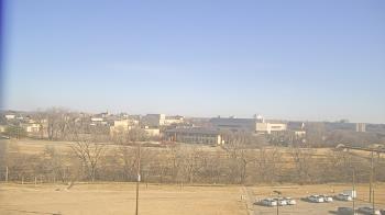 Weather camera view of Fort Hays State University.