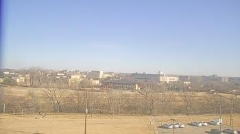 Weather camera view of Fort Hays State University.