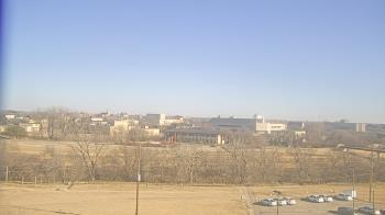 Weather camera view of Fort Hays State University.