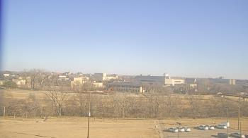 Weather camera view of Fort Hays State University.