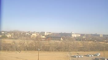 Weather camera view of Fort Hays State University.