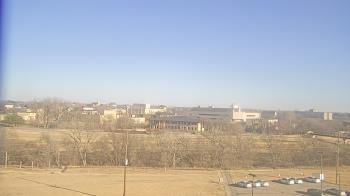 Weather camera view of Fort Hays State University.