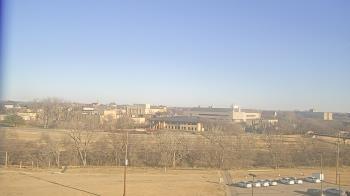 Weather camera view of Fort Hays State University.