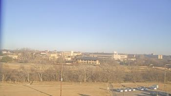 Weather camera view of Fort Hays State University.