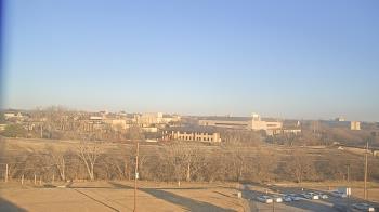 Weather camera view of Fort Hays State University.