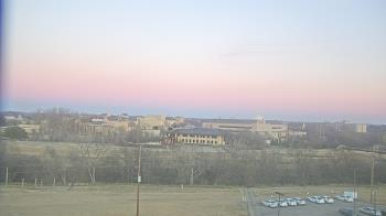 Weather camera view of Fort Hays State University.