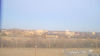 Weather camera view of Fort Hays State University.