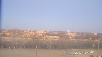Weather camera view of Fort Hays State University.