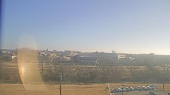 Weather camera view of Fort Hays State University.
