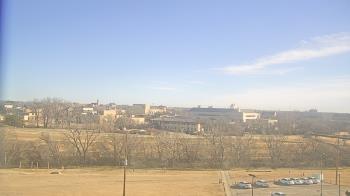 Weather camera view of Fort Hays State University.