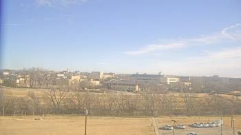 Weather camera view of Fort Hays State University.
