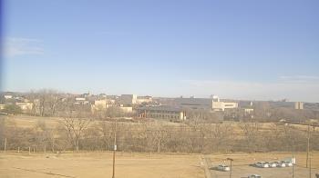 Weather camera view of Fort Hays State University.