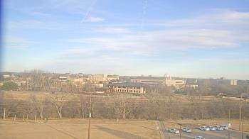 Weather camera view of Fort Hays State University.