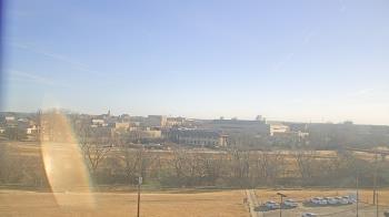 Weather camera view of Fort Hays State University.