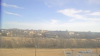 Weather camera view of Fort Hays State University.