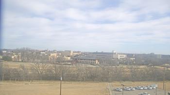 Weather camera view of Fort Hays State University.