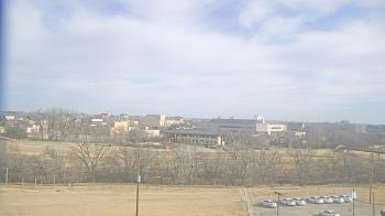 Weather camera view of Fort Hays State University.