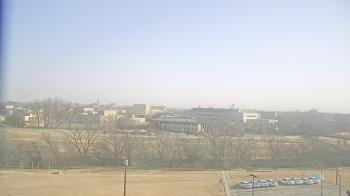 Weather camera view of Fort Hays State University.