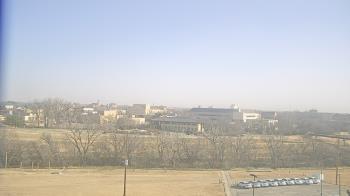 Weather camera view of Fort Hays State University.