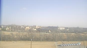 Weather camera view of Fort Hays State University.