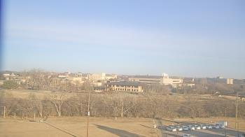 Weather camera view of Fort Hays State University.