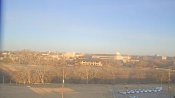 Weather camera view of Fort Hays State University.