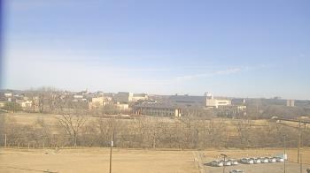 Weather camera view of Fort Hays State University.