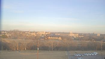 Weather camera view of Fort Hays State University.