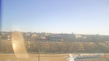 Weather camera view of Fort Hays State University.