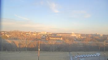 Weather camera view of Fort Hays State University.