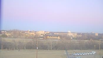 Weather camera view of Fort Hays State University.