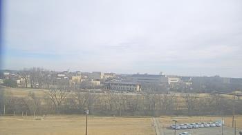Weather camera view of Fort Hays State University.