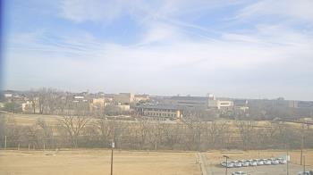 Weather camera view of Fort Hays State University.