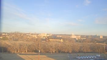 Weather camera view of Fort Hays State University.